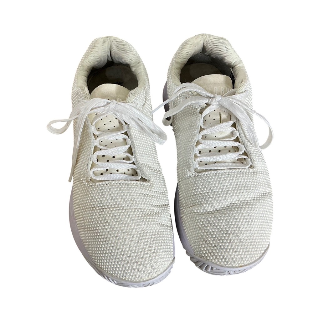 NOBULL‎ Trainer SuperFabric Knit Sneakers Womens 9 White CrossFit Gym Minimalist